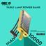 Geeoo P350 10,000mAh Transparent Power Bank with Attached Cable image