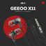 Geeoo X-11 Different Sound Earphone image