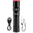 Geepas GFL51065 Rechargeable Zoomable LED Flashlight and Torch Light image