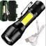 Geepas GP-535 Rechargeable Portable LED Flashlight (Zoom) image