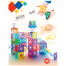 Geometric Building Blocks Unlimited Creativity for Kids- 195 Pcs image