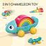 Gifts Baby Goods Toys for Kids Rainbow Chameleon Children Baby Kids Educational Plastic Toys- HA795700 image