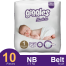 Giggles Belt System Baby Diaper (Newborn) (2-5Kg) (10 Pcs) image