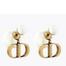 Girl Ins New Black Letter D Pearl Earrings for Women Girl Fashion Party Accessories image
