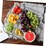 Glass Divider Snack Plate Divided 1pc image