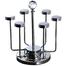 Glass Holder Rack Rotating stand Kitchen Rack Classical Fashion Rotation Design image