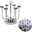 Glass Holder Rack Rotating stand Kitchen Rack Classical Fashion Rotation Design image