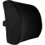GoMechanic Memory Foam Lumbar Support for Back Pain Relief Compatible with Computer, Office Chairs and Cars, Ergonomic Designs Having Anti Sweat Mesh Cover on Lumbar Chair Support (Black) image