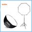 Godox Photo Studio 95cm Portable Octagon Umbrella Softbox( Only Umbrella) image