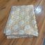 Gold And White Pvc Dining Table Cover Table Cloth For 6 Seater Table-Ry-01 image