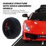 GoodLuck Baybee Electric Ride-On Car with Music, Lights And Remote, Ferra Red image