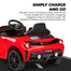 GoodLuck Baybee Electric Ride-On Car with Music, Lights And Remote, Ferra Red image