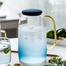 Gradient Glass Teapot, Heatproof Borosilicate Glass Tea Kettle, image