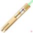 Green Rechargeable Laser Pinner Laser Light Adjustable Focus (Professional) - Golden image