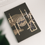 Grow Through What you go through Gold Foiled Notebook image