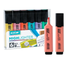 Gxin fluorescent Pastel 6 Color Stationery Set Multi Color Mini Highlight Pen For Kids image
