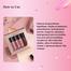 HANDAIYAN 4 Colors/box Matte Liquid Lipstick Kit Women Makeup Set Matt Lipstick Lips Make up image