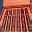HANDAIYAN 6 Colors Long Lasting Velvet Lips Tint Liquid Lipsticks Waterproof Non-Stick Cup Lipgloss Gift Set (A) image