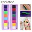HANDAIYAN 8 Colors Water Activated Eyeliner Palette Liquid Eyeliner Colorful Set Hydra Graphic Eyeliner Makeup Neon Face Paint UV Glow Black White Red Face Body Paint,Clown Makeup Kit image