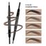 HANDAIYAN Eyebrow Tattoo Pencil Brush Double Ended Microblading Lasting Fine Sketch Tint Liquid Eyebrow Pen -Black image