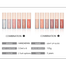 HANDAIYAN Light Gloss Lipstick Collection 6 Shades of Lip Gloss, Clear Lip Gloss, and Sexy Liquid Lipstick for Women And Girls image
