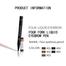 HANDAIYAN Waterproof Eyeshadow Pen Eyeliner Eyebrow Pencil EYEBROW ENHANCING PEN WATERPROOF -05 BLACK) image