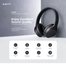 HAVIT H628BT Bluetooth Headphone Built-in 200mAh ultra-large capacity rechargeable battery Play Time: 9H, Talk Time: 9H, Charging Time: 0.5H image