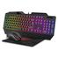 HAVIT KB889CM RGB Gaming Keyboard W/wristrest, Mouse And Mouse Pad 3-in-1 Combo image