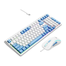 HAVIT KB891CM USB Rainbow Backlit Multi-Function Keyboard And Mouse 2 in 1 Combo image