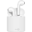 HBQ I7S Double Dual Mini Wireless 4.1 Bluetooth Earphone With Power Case - White image