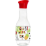 HEREVIN 1 ltr Decorated Water Bottle Red image