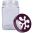 HEREVIN Container Square Purple Color 1.5 Ltr image