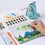 HIMI Watercolor Paint Set, 24 Vivid Colors in Pocket Box with Watercolor Paper Pad and Watercolor Brush image