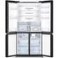 HITACHI R-WB700VPB2-GBK Top Mount Four Door Refrigerator 640L Glass Black image