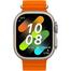 HK8 Pro Max Ultra AMOLED Display Smart Watch – Orange Color image