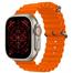 HK8 Pro Max Ultra AMOLED Display Smart Watch – Orange Color image