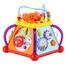 HOLA 806 Baby Musical Activity Pyramid Toy Cube Play Center With 15 Functions And Learning Skills Educational Toys For Kids Gifts image