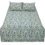 HOMETEX Bed Sheet Flower Blossom Green - CTNF1015 image