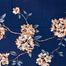 HOMETEX Clematis Blue Bed Sheet - HTK10080 image