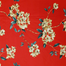 HOMETEX Clematis Red Bed Sheet - HTK10066 image