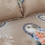 HOMETEX Ornamental Mirror Golden Bed Sheet - VIPK1080 image