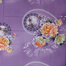 HOMETEX Ornamental Mirror Purple Bed Sheet - VIPK1078 image