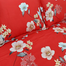 HOMETEX Poppy Red Bed Sheet - HTK10059 image