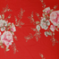 HOMETEX Red Dahila Bed Sheet - HTK10067 image