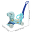 HORSE ROCKER Kids Indoor Outdoor Ride On Stroller And Swing Convertible Baby Car (horse_rocker_im_blue) Blue image