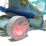 HORSE ROCKER Kids Indoor Outdoor Ride On Stroller And Swing Convertible Baby Car (horse_rocker_im_blue) Blue image