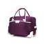 HTS 20 and 24 inch Rolling Duffel Travel Trolley Bag (Purple) image