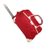 HTS 24 Inch Rolling Duffel Travel Trolley Bag (Red) image
