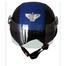 Half Face Bike Helmet Black and Blue image