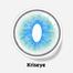 Halloween Dreamgirl Ragdoll Blue Color Contact Lens image